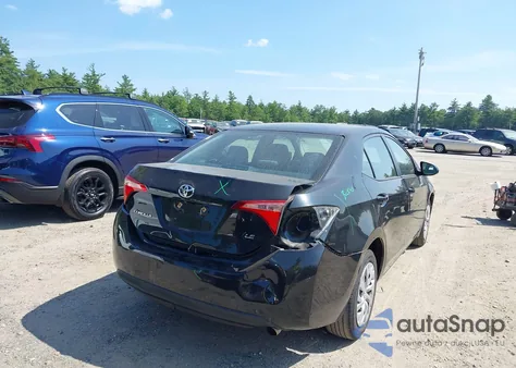 2017 Toyota Corolla Le from USA, damaged, VIN 2T1BURHE8HC940954